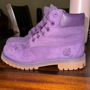Timberland Kids Boots in Rich Purple